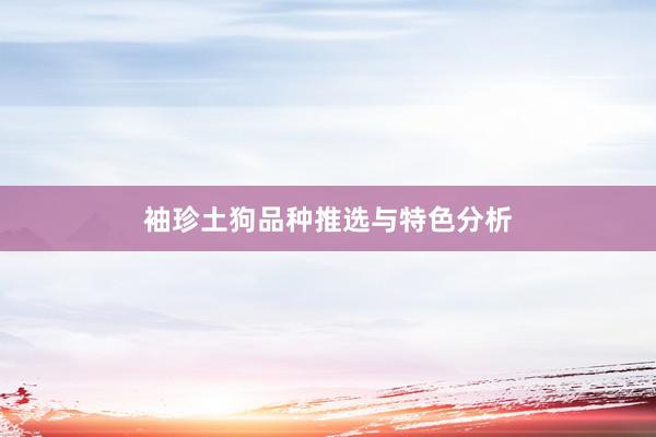 袖珍土狗品种推选与特色分析